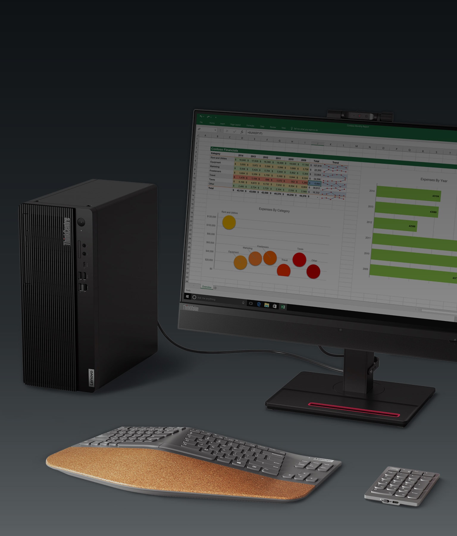 Lenovo Go Wireless Split Keyboard