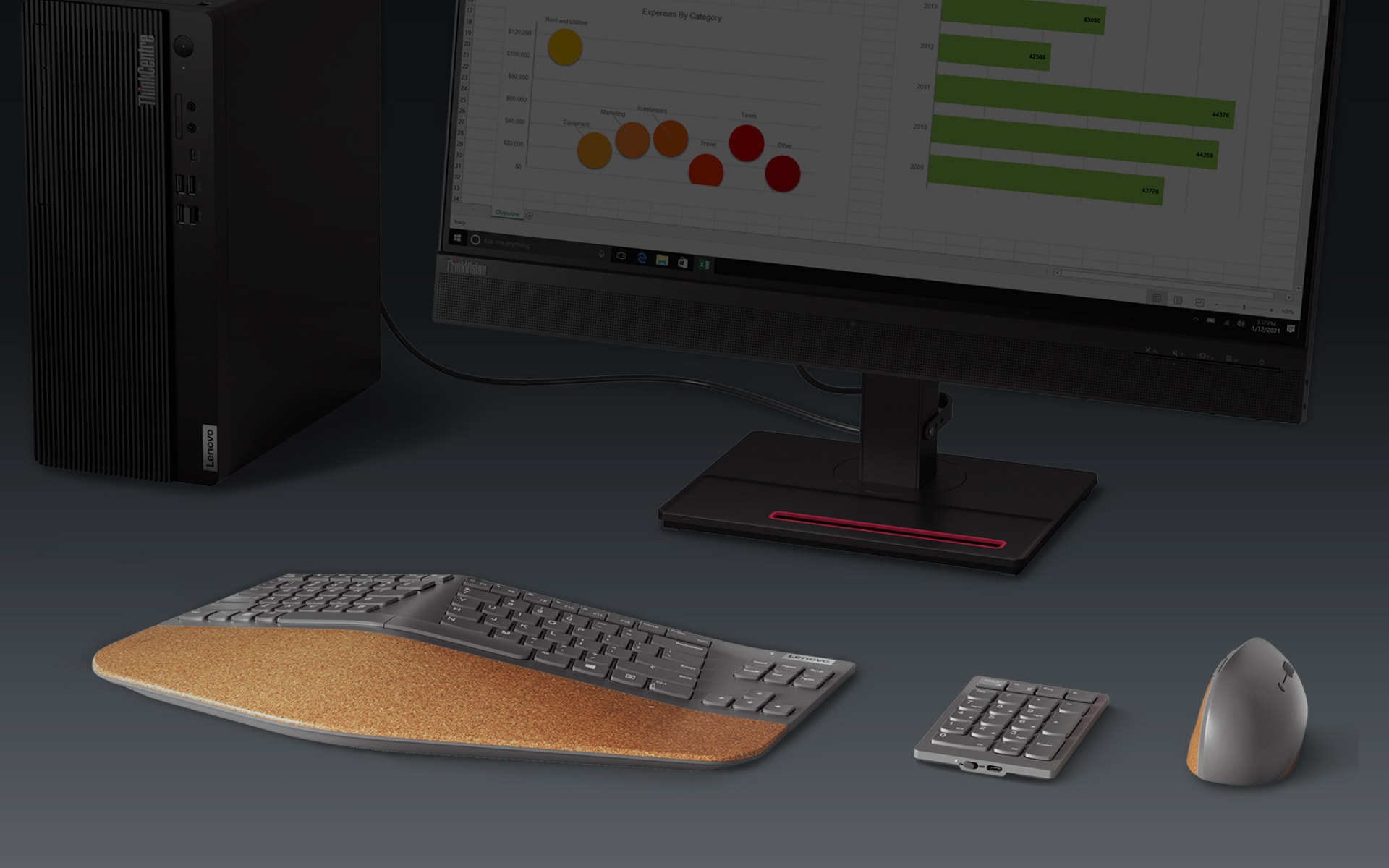 Lenovo Go Wireless Split Keyboard