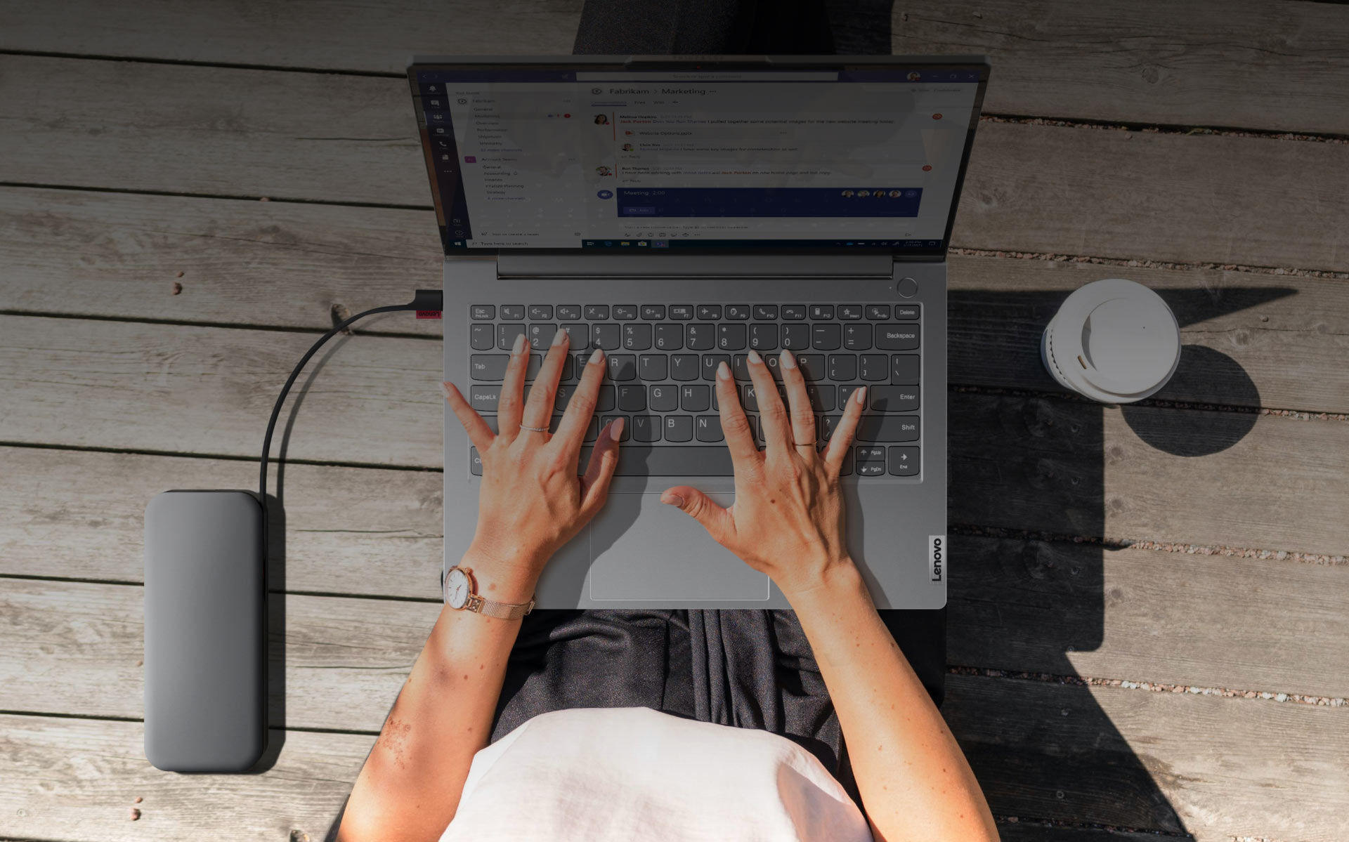 Lenovo Go USB-C Laptop Power Bank (20000 mAh)