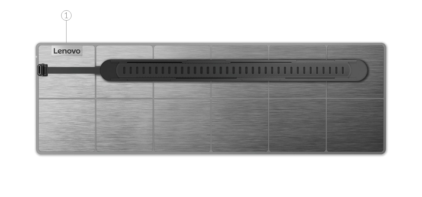 Lenovo Go Wireless Charging Kit ports