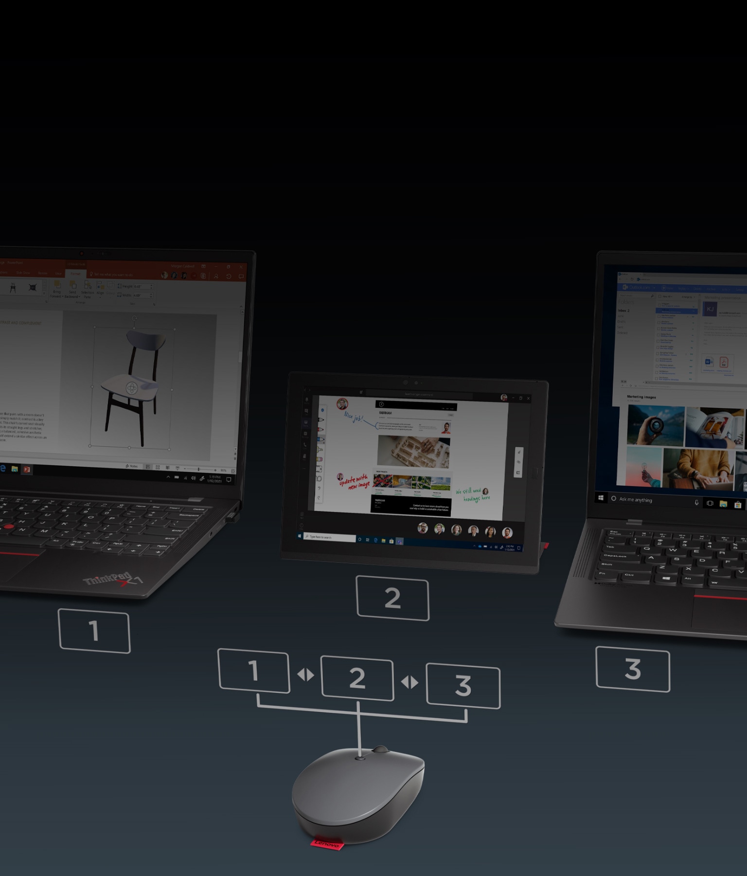 Lenovo Go Wireless Multi-device Mouse